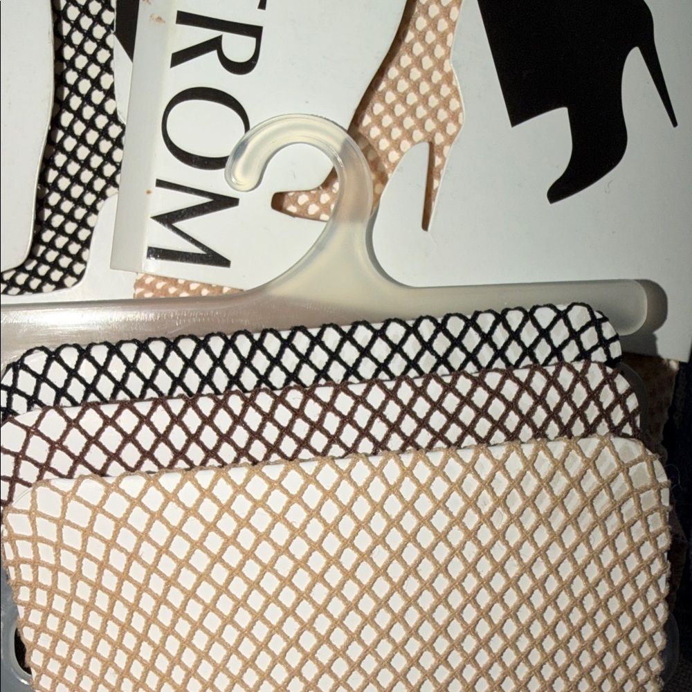 Nordstrom Black and Tan Hosiery package Five trouser socks one tights washable - Picture 14 of 16